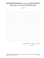 phân tích tình hình tài chính và biện pháp cải thiện tình hình tài chính tại công ty cổ phần nhựa rạng đông