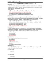 Ôn thi tốt nghiệp JAVA and UML