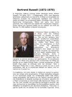 bertrand russell (greek) - agnosto