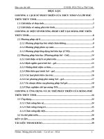 Báo cáo màng phủ vô cơ