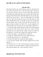 nghiên cứu lập kế hoạch sản xuất kinh doanh cho công ty cổ phần sông giá