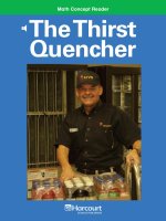 Math Concept Reader MCR g4 the thirst quencher