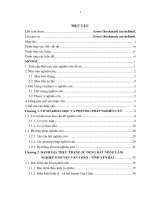 Đánh giá hiệu quả sử dụng đất nông lâm nghiệp tại huyện văn chấn tỉnh yên bái