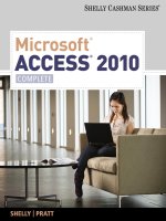microsoft access 2010. complete
