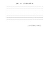 đề cương on tâp  chế tạo khuôn in tc