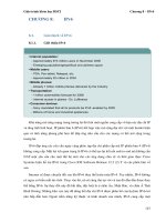 Chương 8: Cấu hình trên IP phiên bản 6