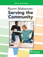 Room makeover Serving the Community