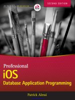 professional  ios  database  application  programming  2nd  edition