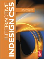 interactive indesign cs5 [electronic resource] take your print skills to the web and beyond