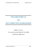 Phuong phap chứng minh bất đẳng thức