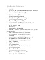 Kiến thức cơ bản chứng khoán