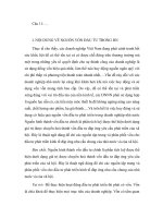 Nguồn vốn đầu tư trong doanh nghiệp