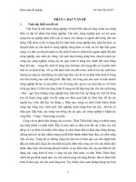 đánh giá thực trạng và hướng  phát triển kinh tế trang trại vùng cát ven biển ở thừa thiên huế