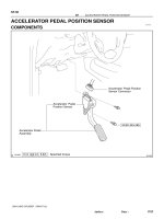 Toyota land cruiser 1998 2007 SFI   hệ thống điều khiển chân ga điện tử trên xe land cruiser đời 1998 2007