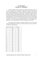 Lâm sàng thống kê  Cẩn thận với “confounder”