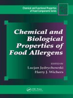 chemical and biological properties of food allergens