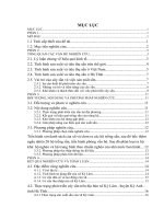 đánh giá hiệu quả kinh tế trong hoạt động trồng sắn của các hộ trên địa bàn xã kỳ lâm huyện kỳ anh tỉnh hà tĩnh