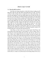 tình hình quản lý phụ phế phẩm nông nghiệp ở vùng nông thôn huyện triệu phong, tỉnh quảng trị