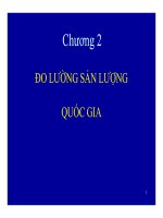Bài giảng Kinh tế vĩ mô: Chương 2 - TS. Phan Nữ Thanh Thủy