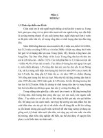 đánh giá hiệu quả kinh tế của hoạt động chăn nuôi lợn thịt tại nông hộ ở xã hương toàn, huyện hương trà, tỉnh thừa thiên huế