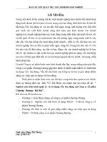 nghiên cứu tình hình quản lý và sử dụng vốn lưu động tại công ty cổ phần chương  dương - hà nội