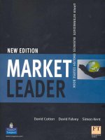 market leader upper intermedaite course book