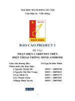nhận diện cardvisit trên điện thoại thông minh android