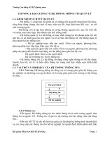 BÀI GIẢNG PHÂN TÍCH VÀ THIẾT KẾ HỆ THỐNG