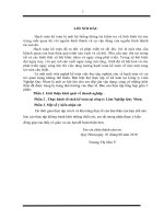 Báo cáo kiến tập về vốn bằng tiền tại công ty lâm nghiệp Quy Nhơn