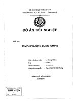 Đồ án Icmpv6 và ứng dụng icmpv6