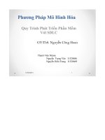 phân thích thiết kế hệ thống thông tin   quản lý mượn trả sách thư viện