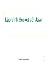 Lập tình socket với Java