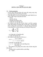 Buồng cộng hưởng quang học - Chương 3