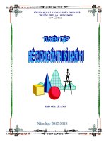 Bài tập đề cương ôn thi lớp 11