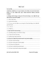 hoàn thiện công tác kế toán bán hàng và xác định kết quả kinh doanh tại công ty cp hà thành