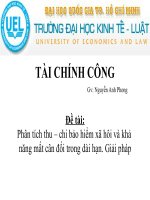 TÀI CHÍNH CÔNG