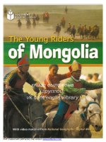 The young riders of mongolia