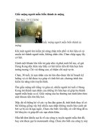 Giấc mộng người mẫu biến thành ác mộng