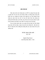 đồ án thiết kế thi công hầm