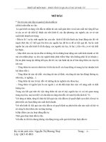 phân tích tài chính,  kinh tế xã hội dự án đầu tư vận chuyển container tuyến c– d