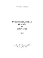 Nghệ thuật lãnh đạo tầm nhìn và chiến lược