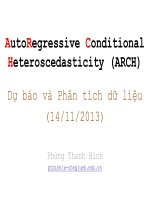 Bài giảng dự báo và phân tích dữ liệu