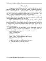 nghiên cứu tình hìn sử dụng vốn năm 2009 của công ty dầu thực vật tường an