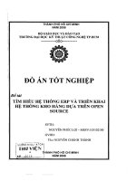 Tìm hiểu hệ thống ERP và triển khai hệ thống kho hàng dựa trên open source