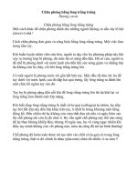 Chữa phỏng bằng lòng trắng trứng