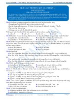 Bài tập quy luật phân li