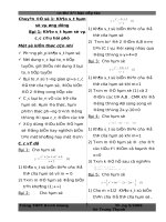 tài liệu dạy ôn thi cấp tốc môn toán