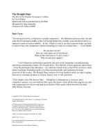 the straight dope a compendium of human knowledge