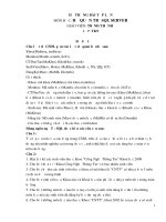 HỆ THỐNG BÀI TẬP LỚN MÔN HỌC: HỆ QUẢN TRỊ SQL SERVER