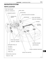Toyota camry 2006 2011 navigation   hệ thống định vị vị trí trên toyota camry đời 2006 2011
